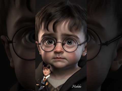 شخصيات هاري بوتر لو كانوا أطفالا Shorts قصص هاري بوتر