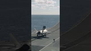F35b Carrier Landing And Launch