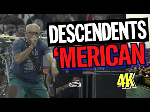 DESCENDENTS LIVE - 'MERICAN - SAN PEDRO, 2024 - 4K - WITH LYRICS