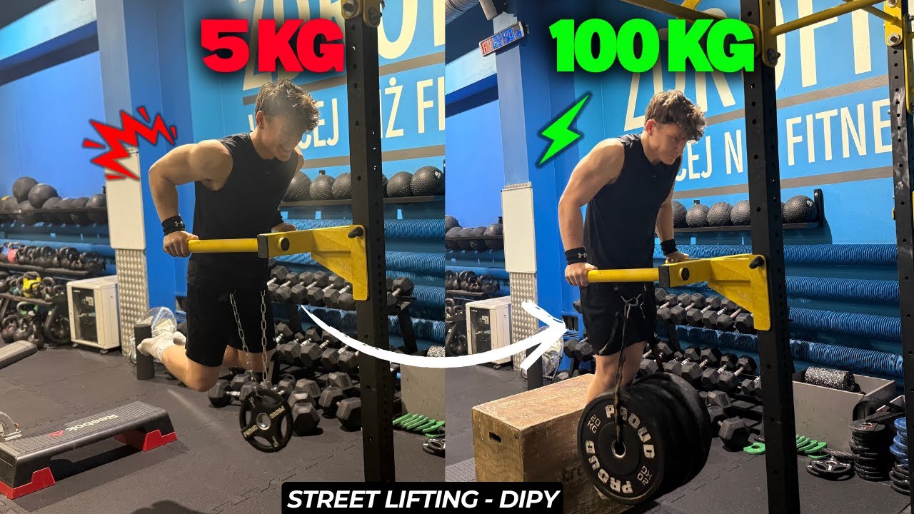 Dipy z ciężarem – WSZYSTKO CO MUSISZ WIEDZIEĆ w 5 MINUT! | Street Lifting od podstaw cz.1