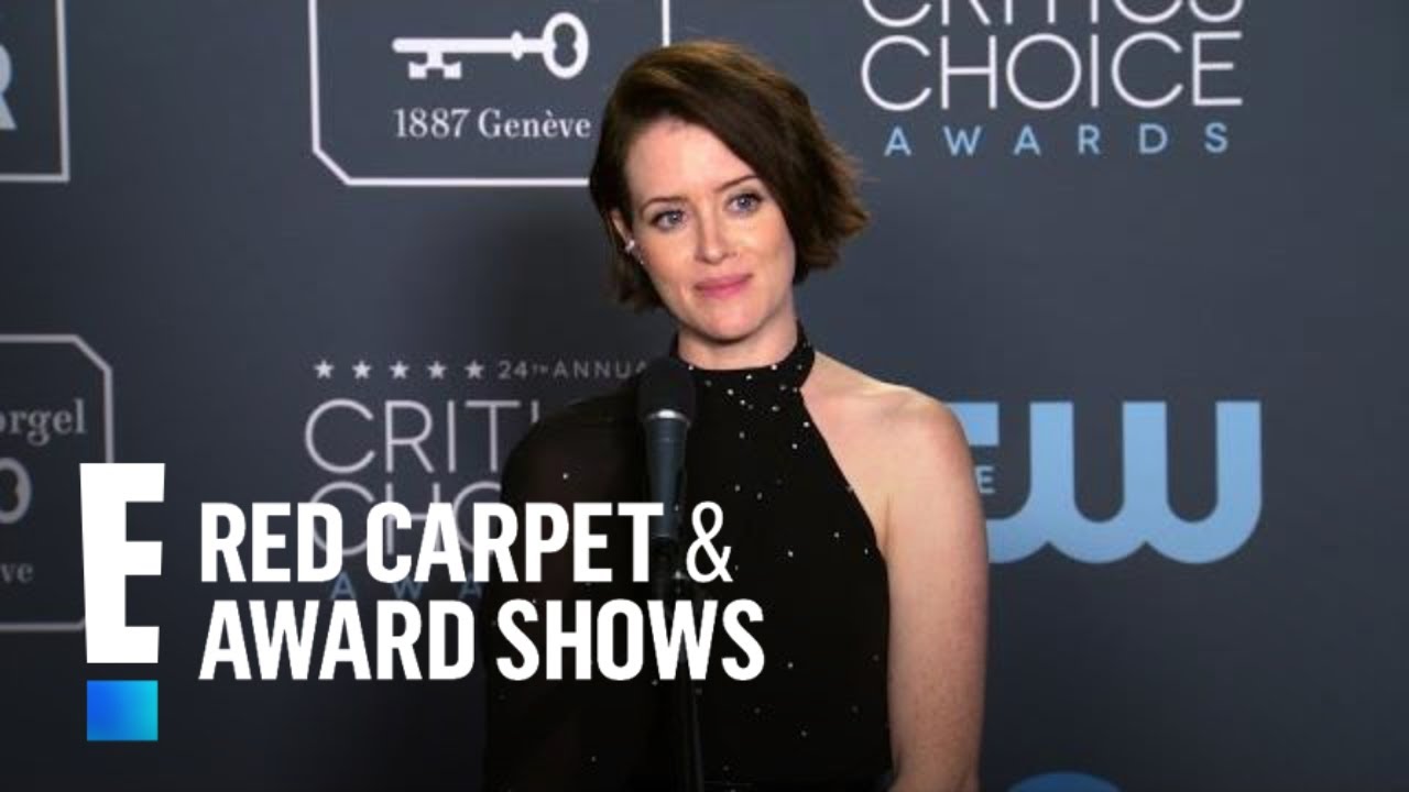 Claire Foy Has One of Her Award Trophies Where?!