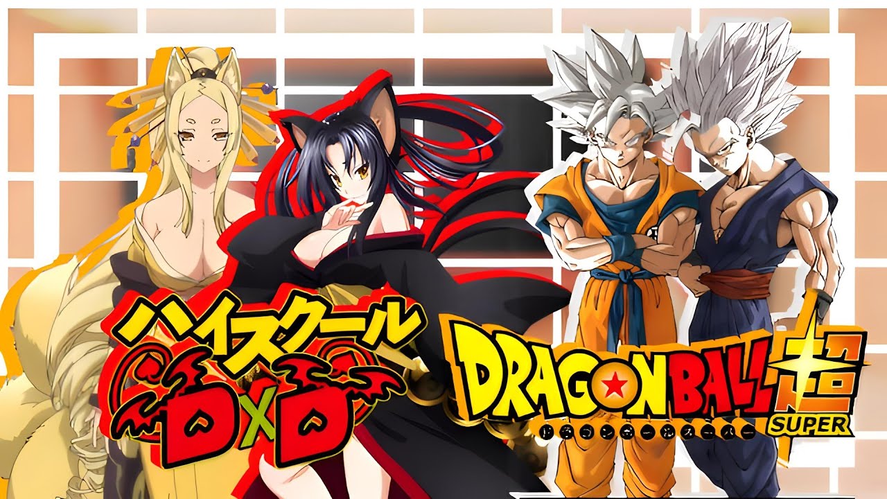 🔥La princesa yasaka 🟡y Kuroka Touhou⚫ Reaccionan a Goku y Gohan🟠/Gohan vs Goku🐉