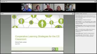 Webinar 20190411 Cooperative Learning Strategies for the CS Classroom