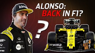 Should Alonso Return To F1? | "Is It Just Me?" Podcast