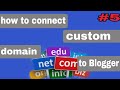 how to connect custom domain to blogger | part 5 | Tech suryansh