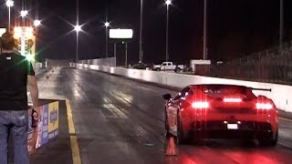 Lamborghini Gallardo LP570-4 Super Trofeo Stradale runs 11.2 @ 126 MPH Drag Racing 1/4 Mile Lamborghini Gallardo Lp570 4 Super Trofeo Stradale Launch Control Demonstration 1 4 Mile Drag Racing