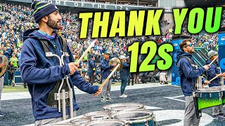 Thank You 12s - Seahawks Drumline