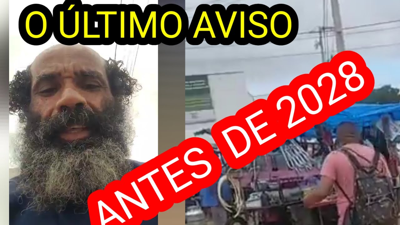 O ÚLTIMO AVISO ANTES DE 2028
