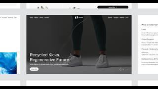 Refeet E commerce Website Framer Template