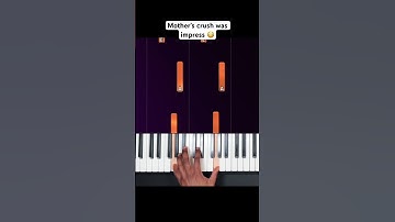 How to fake piano skills in 30 seconds and sound like a pro 🔥 #pianosoinapp #pianotutorial