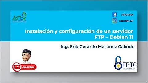 Configuración del servicio FTP en Debian 11