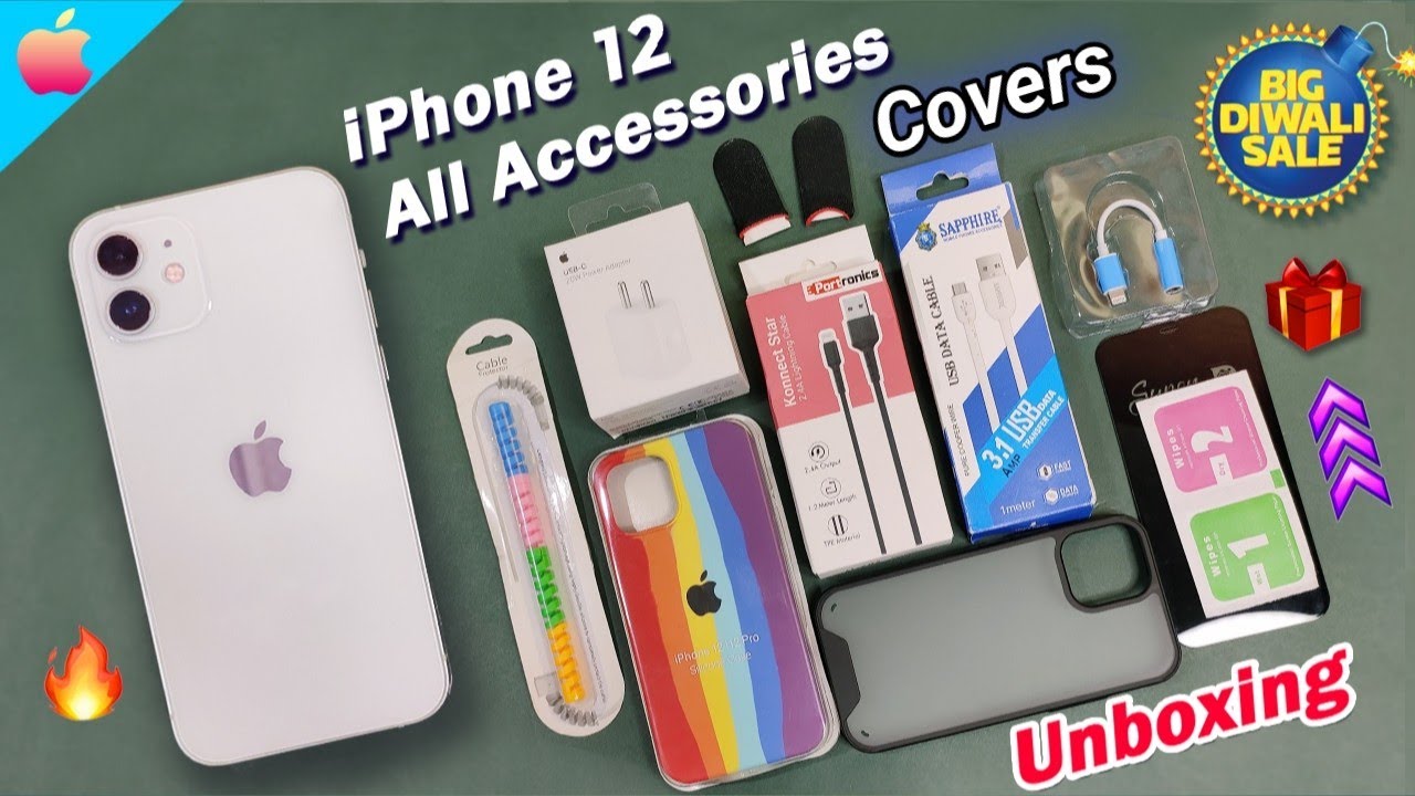 iPhone 12 Unboxing All Accessories Flipkart iPhone 12 Best Back Cover