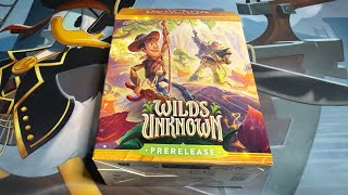 Opening Lorcana Wilds Unknown Prerelease box for the FIRST TIME