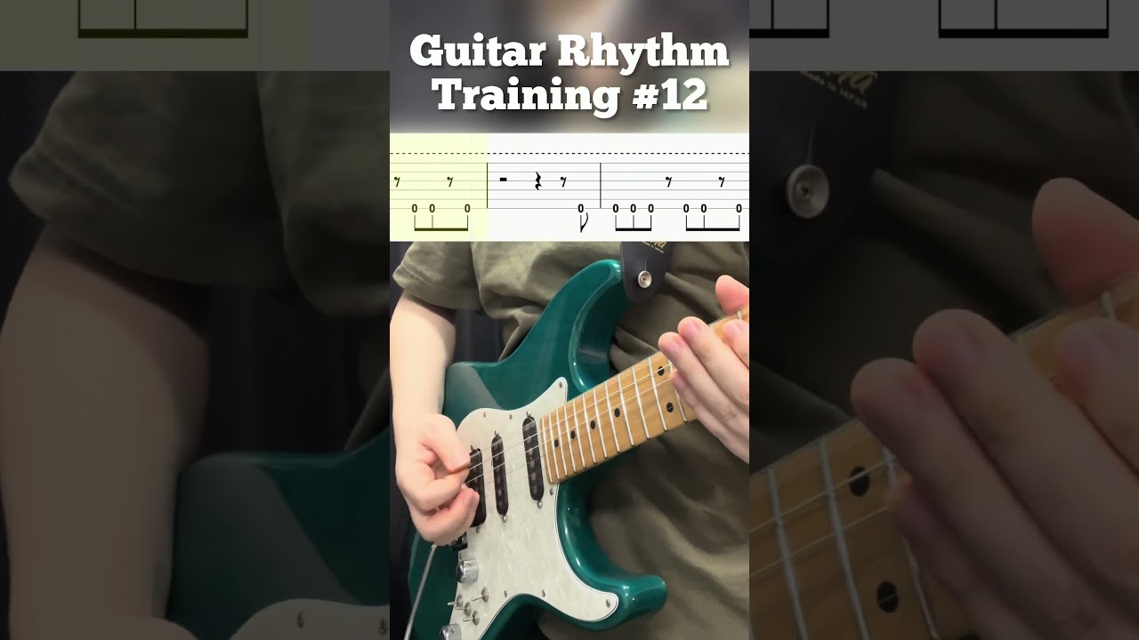 guitar rhythm training #12