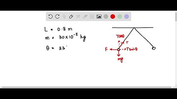 (b) (10 pts) Two identical spheres are each attached to silk threads of length L = 0.8 m and hung f…