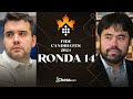 Torneo de candidatos 2024 ltima ronda  gukesh lder nakamura y nepo obligados a ganar