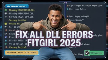 Herstel alle DLL- en installatiefouten in FitGirl-games – Bekijk vóór installatie (2025)