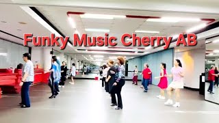 Funky Music Cherry AB linedance. Choreo - Annemaree Sleeth (AUS)