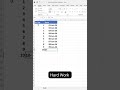 Smark Work Secret😱# Excel formula #shorts