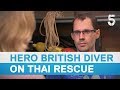 Thai cave rescue: British diver lost rope guide for four minutes during mission | 5 News