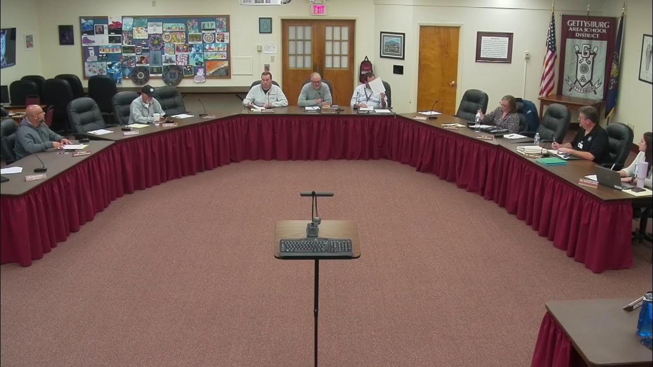 GASD School Board Meeting 10.16.23 YouTube