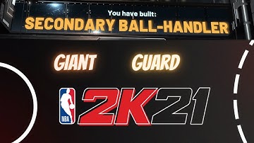 BEST SECONDARY BALL HANDLER on NBA 2K21! BEST POWER FORWARD 2K21
