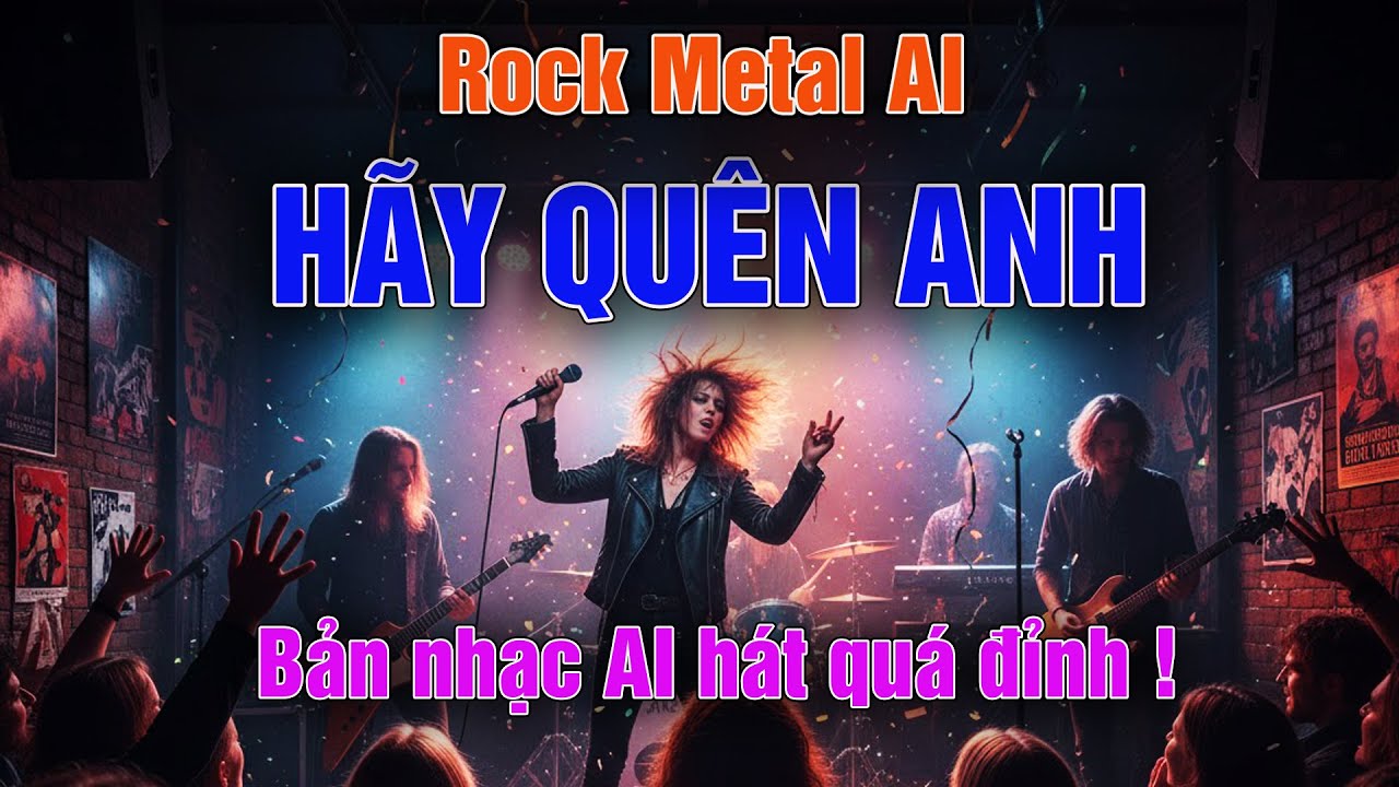 Hãy Quên Anh 🔥 Rock Metal - Bản nhạc nghe quá chất 🔥 Hải Đăng AI