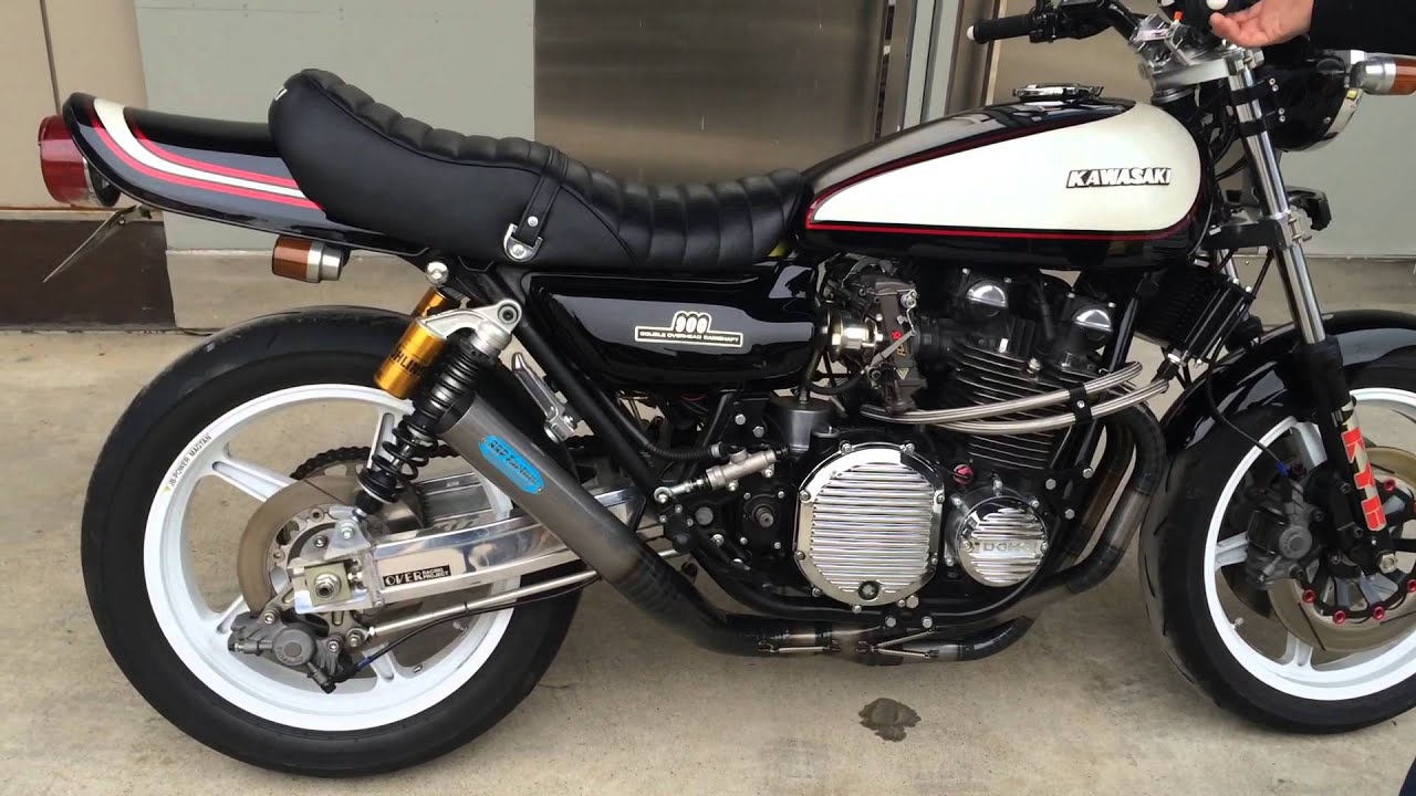 カワサキw400ワンオフマフラー、ショート管 W400/W650 GANG