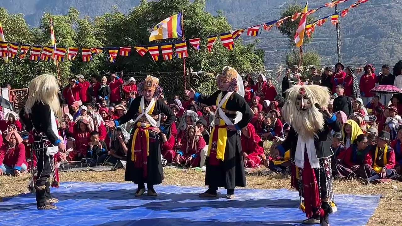 Monpa culture dance (Achi Lhamu)