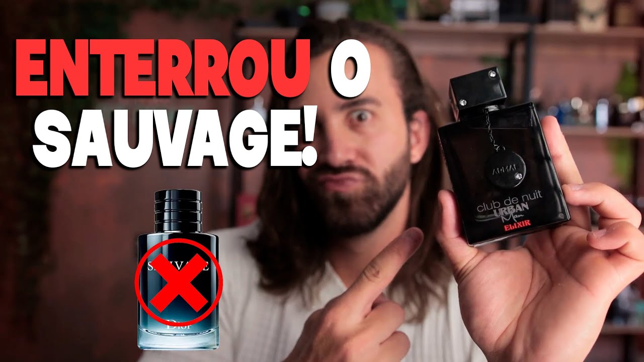 PERFUME QUE ENTERROU SAUVAGE DIOR! CLUB DE NUIT URBAN ELIXIR !