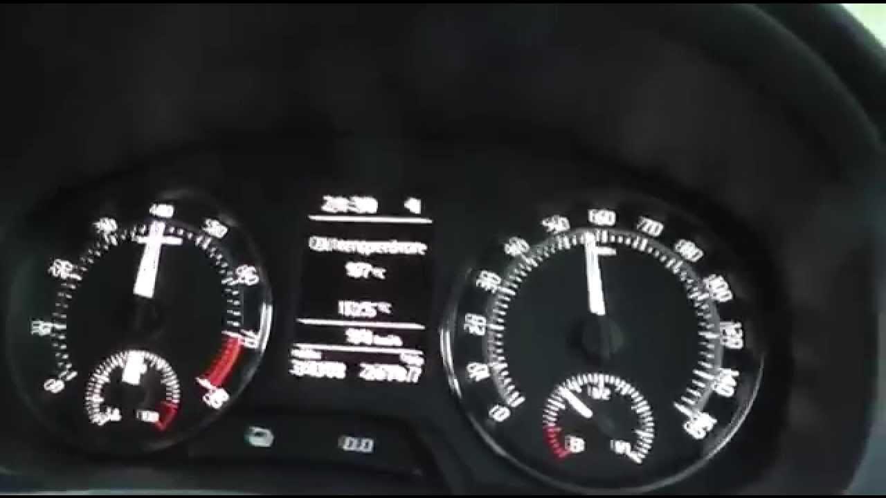 Skoda Fabia VRS DSG Kickdown Acceleration YouTube