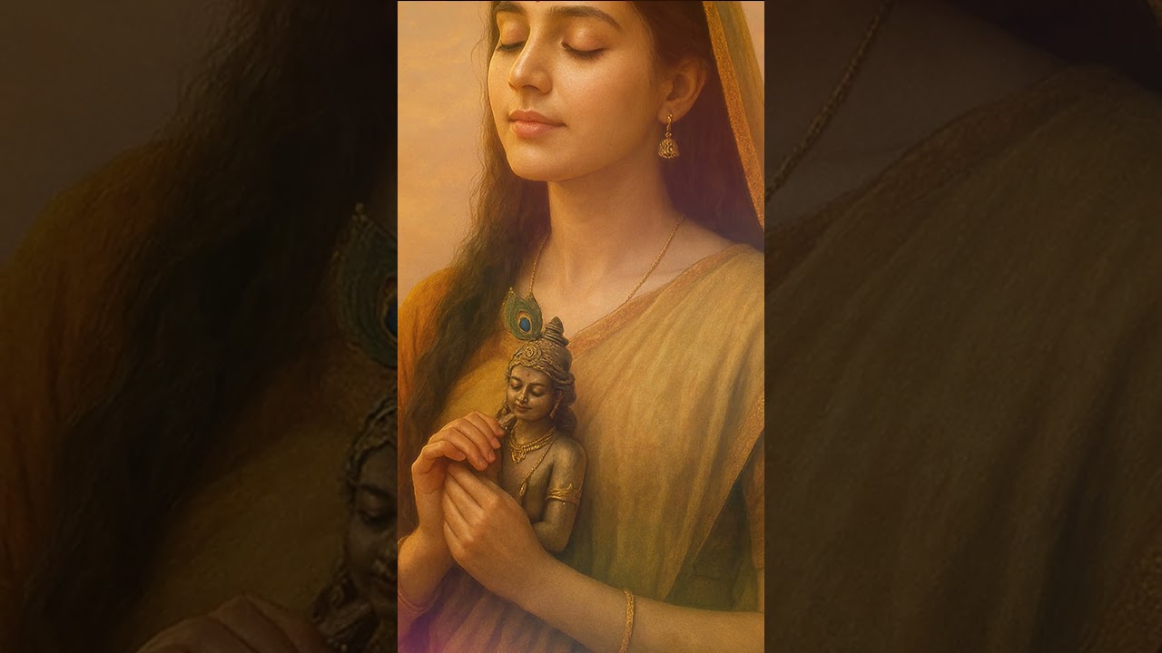 Bas Tu Hi Tu… ❤️ Radha Krishna Bhakti Short | Meri Duniya Krishna Hai | Feel the Soul Connection