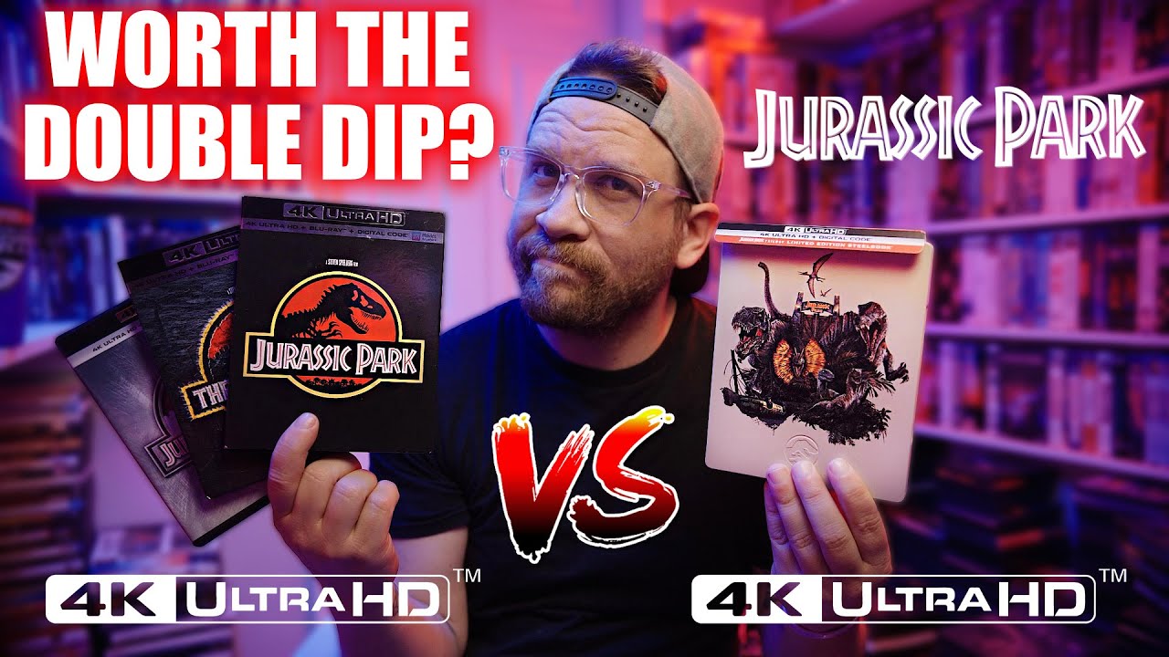 Jurassic Park 4K VS 4K!