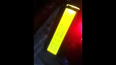 Using optical interrupt sensor and slotted disc