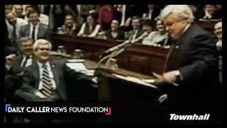Throwback: Chris Farley Crashes Congress