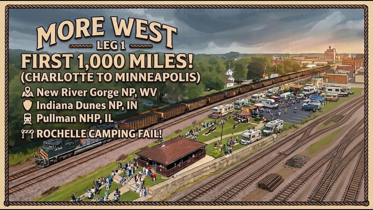 We Drove 1,000 Miles to 3 #NationalParks! | MORE WEST Leg 1