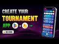 Create Tournament App with ChatGPT & Firebase | Admin + User Dashboard Full Tutorial #telugu