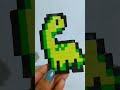 Watch me "destroy" my wall with Pixel Art! (Day 3). . #pixelart #art #minecraft