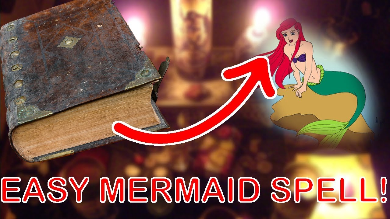 REALLY WORKING Easy Mermaid Spell from OLD BOOK! 📖📜 CONFIRMED! - YouTube