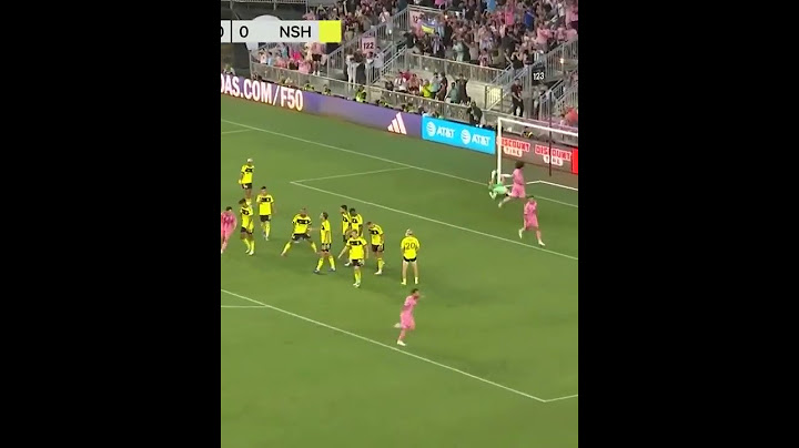 MESSI WITH ANOTHER FREEKICK GOAL 🔥