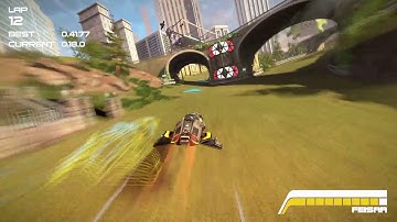 WipEout 2048 Metro Park B Class Speed Lap 41.75 PS4