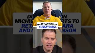 Dusty May says he wants it to be Mara and Johnson’s own decisions if they declare for the NBA Draft