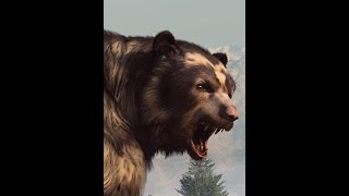 FEROCIOUS Short-Faced BEAR! #joerogan #shorts #bear #history #nature #animals #archaeology #viral