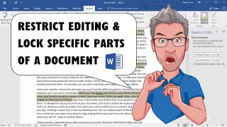 Restrict Editing to Specific Parts and Lock Parts of a Microsoft Word Document