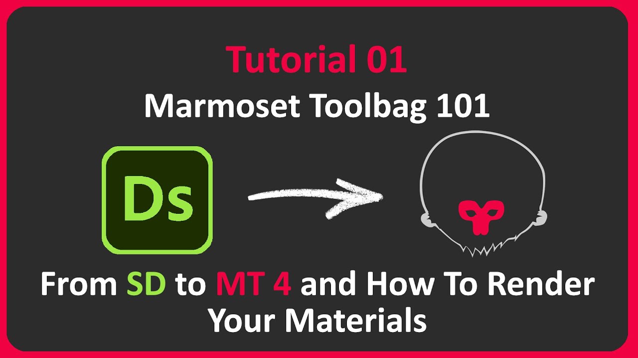 Marmoset Toolbag 4 | Tutorial 01 - How to Render Your Materials - YouTube