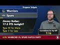 Warriors vs. Spurs Live Streaming Scoreboard, Play-By-Play, Highlights, Stats | Free NBA Stream