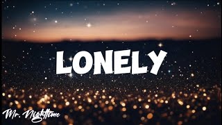 Justin Bieber \& Benny Blanco - Lonely (lyrics video)