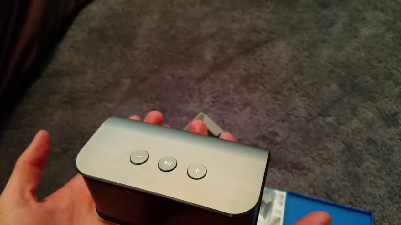 Jam Alloy bluetooth speaker unboxing YouTube