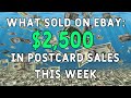 $2,500 in (mostly) Postcard Sales On Ebay - What Sold Week Ending 12/12/21 - Popeyes Postcards BOLO