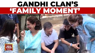 Rahul & Priyanka Seen Sharing A Light Moment With Raihan & Maiyra | Rahul Seen Sitting On Pavement screenshot 5